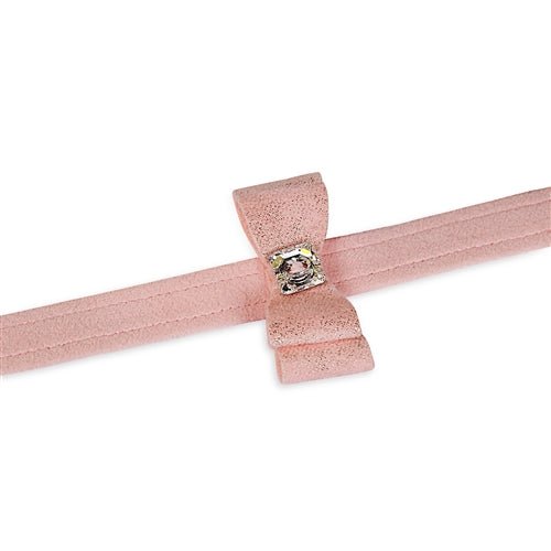 Susan Lanci Puppy Pink Glitzerati Big Bow Step in Harness - Posh Puppy Boutique