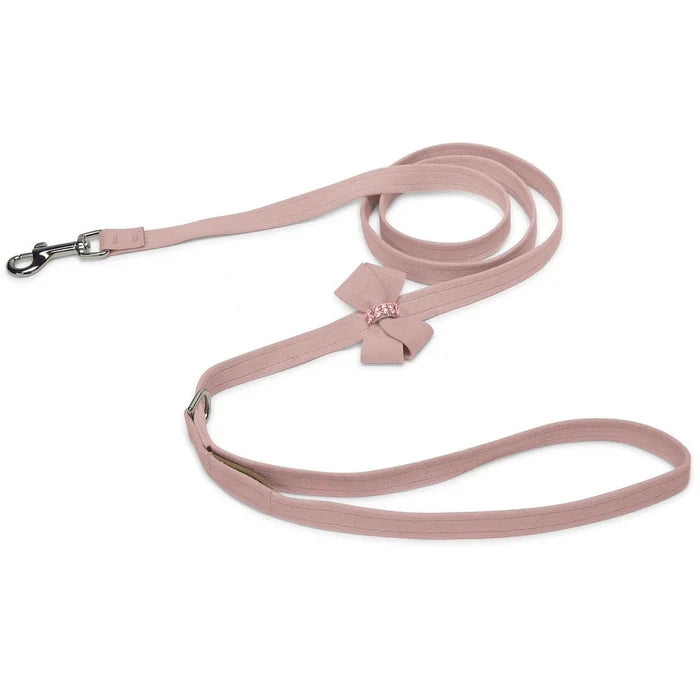 Susan Lanci Rosewood Nouveau Bow with Pink Giltmore Step In Harness