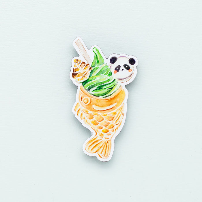 Taiyaki Soft Serve Sticker - 1