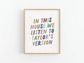 Taylor’s Version Art Print