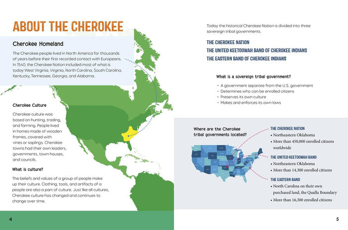 The Cherokee : People, Culture, and History (HC)