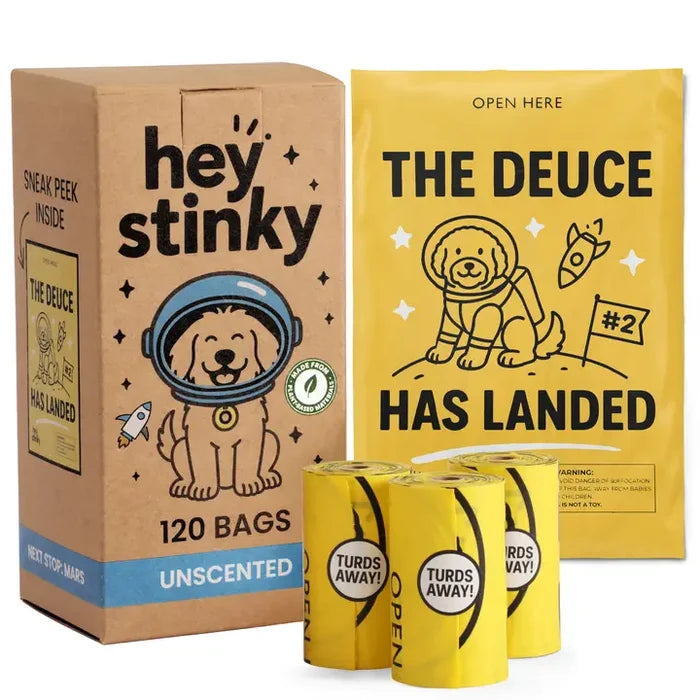 The Deuce Has Landed – Unscented Dog Poop Bags