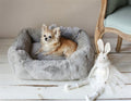 The Divine Bed in Grey - Posh Puppy Boutique