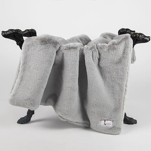 The Divine Plus Dog Blanket - Dove Grey - Posh Puppy Boutique