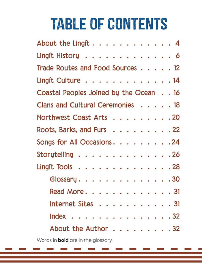 The Lingít : People, Culture, and History (HC)