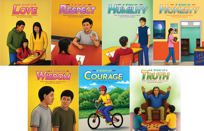 The Seven Teachings, A Story Of. Set of 7 Books.