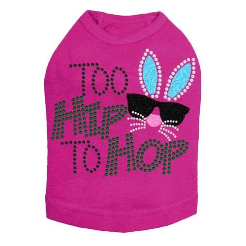 Too Hip to Hop Dog Tank - Many Colors - Posh Puppy Boutique