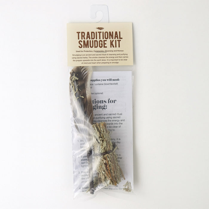 Traditional Smudge Kit with Sage Bit