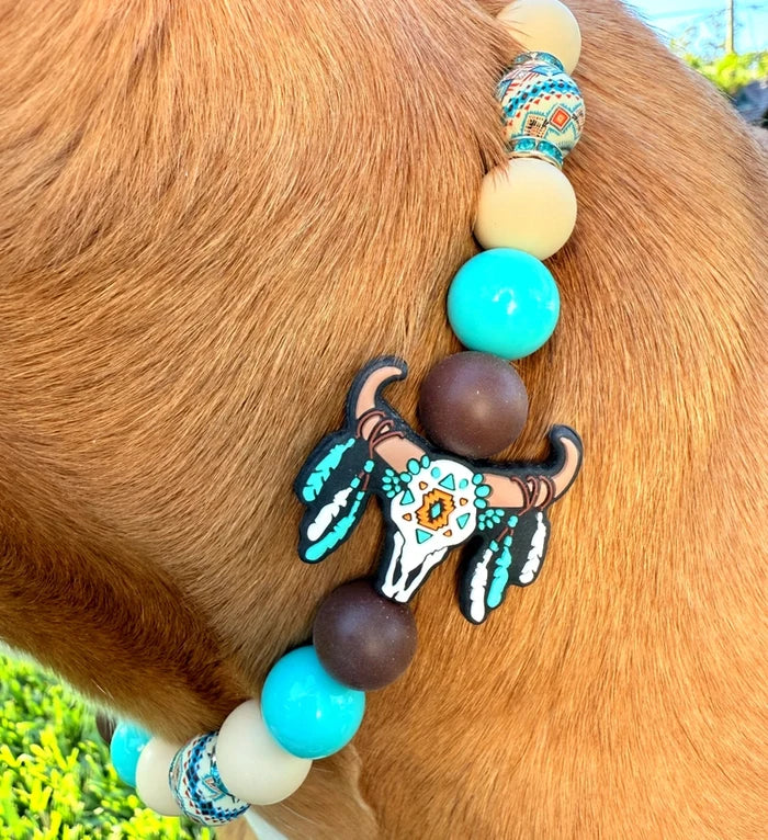 Turquoise Trails Beaded Collar