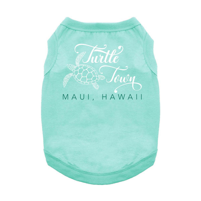 Turtle Town Maui, HI Tank Top - Teal