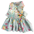 Vintage Floral Dress in Teal