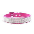 VIP Bling Collar - Fuchsia - Posh Puppy Boutique