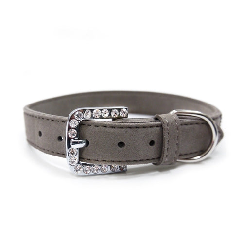 VIP Bling Collar - Gray - Posh Puppy Boutique