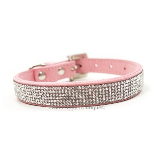 VIP Bling Collar - Pink - Posh Puppy Boutique