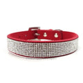 VIP Bling Collar - Red - Posh Puppy Boutique