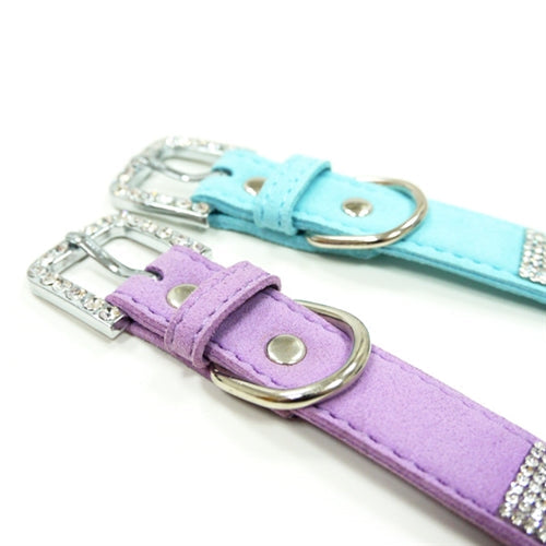 VIP Bling Collar in Purple - Posh Puppy Boutique