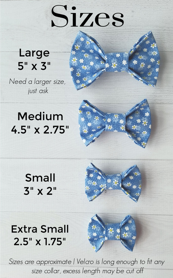 Wedding Lace Dog Bow Tie