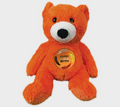 Weighted Plush Bear - Orange