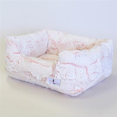 Whisper Dog Bed in Peach - Posh Puppy Boutique