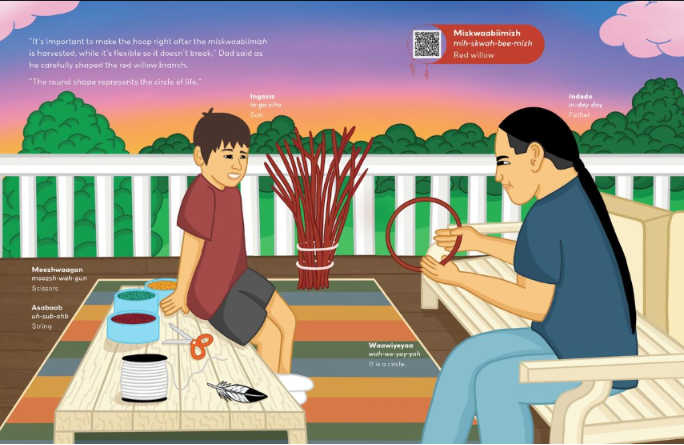 Wisdom Weavers : Explore the Ojibwe Language and the Meaning of Dream Catchers