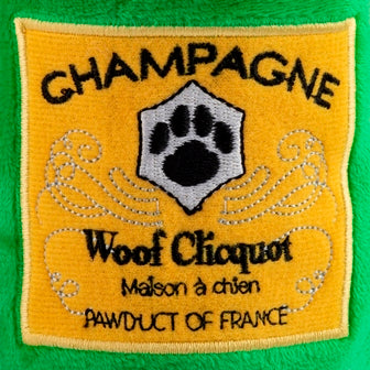 Woof Clicquot Classic Champagne Toy