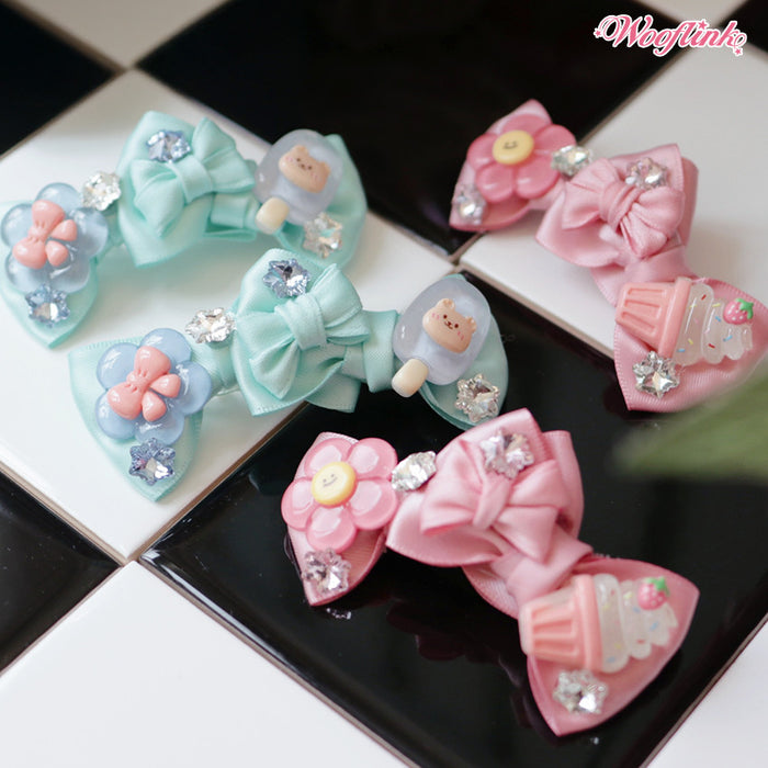 Wooflink Always Loved Hair Bow in 2 Colors