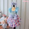 Wooflink Bubble Gum Dress in Blue