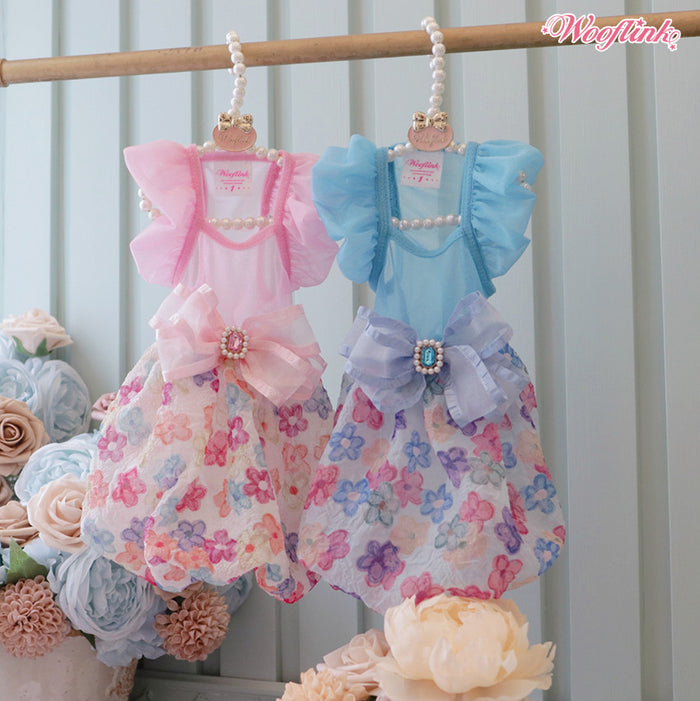 Wooflink Bubble Gum Dress in Blue
