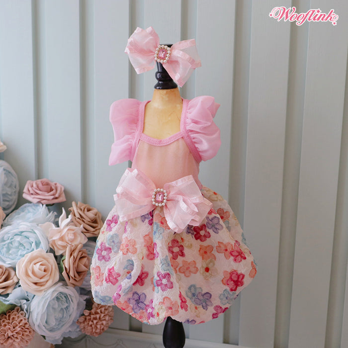 Wooflink Bubble Gum Dress in Pink