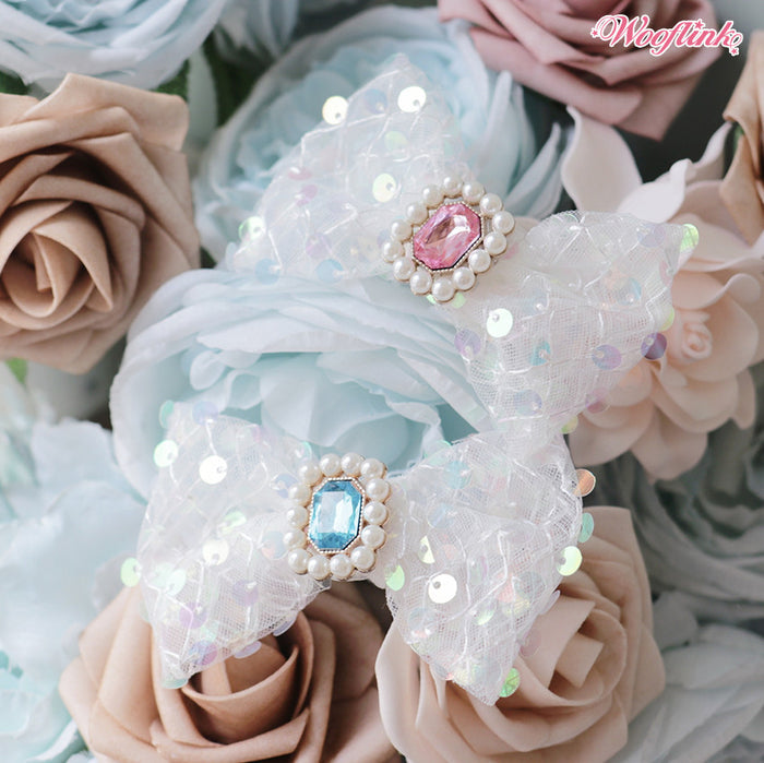 Wooflink Bubble Gum Hair Bow in 2 Colors
