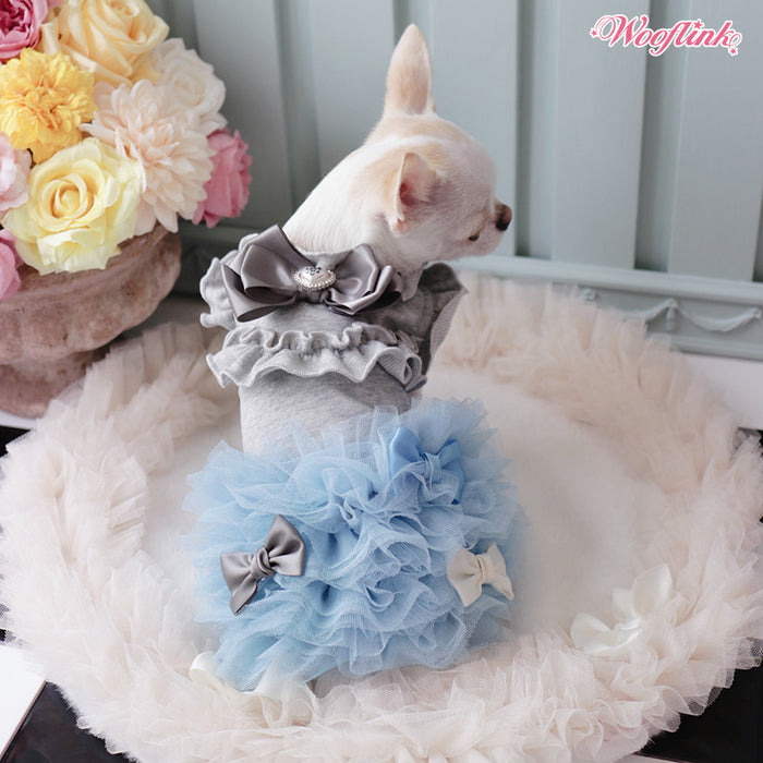 Wooflink Candyfloss Dress in Gray