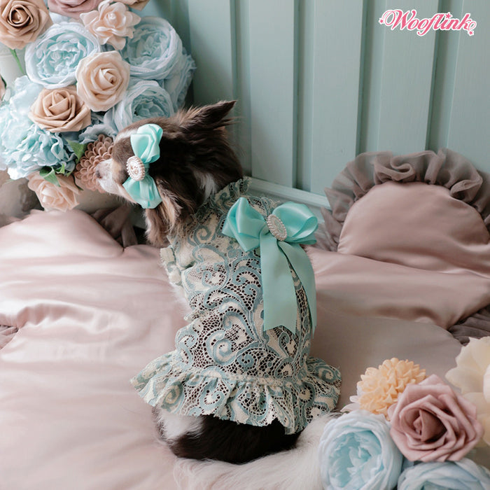 Wooflink Elizabeth Dress in Mint