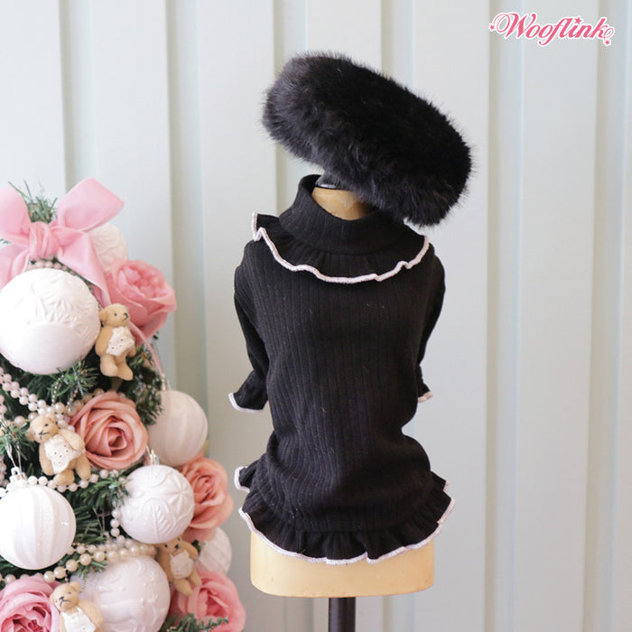 Wooflink Eve Top in Black