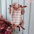 Wooflink Fall in Love Blouse in Chocolate