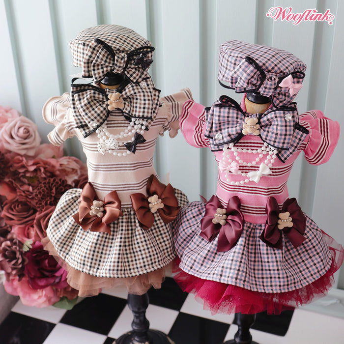 Wooflink Fall in Love Dress in Chocolate