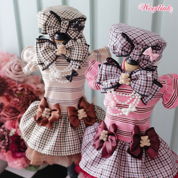 Wooflink Fall in Love Dress in Strawberry