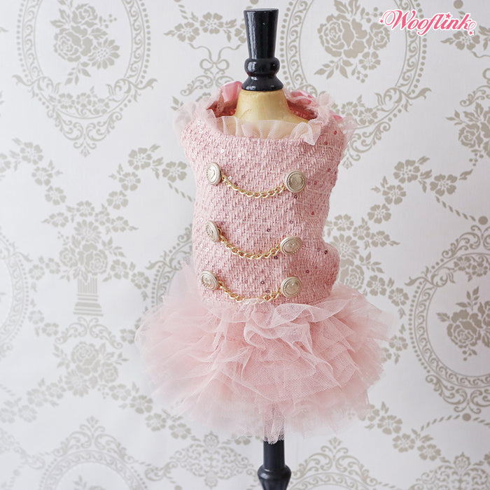 Wooflink Holiday Ready Dress - Pink