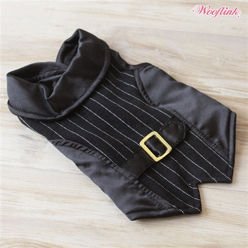 Wooflink Holiday Season Vest - Black - Posh Puppy Boutique