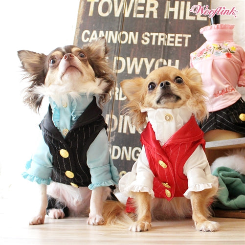 Wooflink Holiday Season Vest - Black - Posh Puppy Boutique