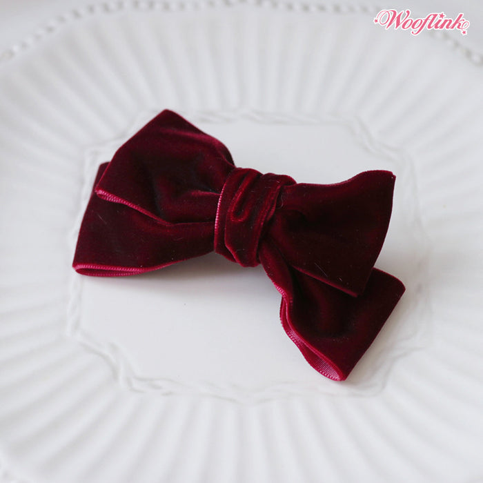 Wooflink Joy Velvet Hairbow in 2 Colors