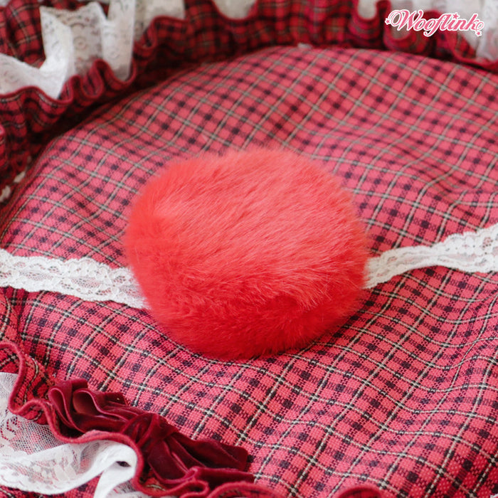 Wooflink Luxe Fur Beret in 3 Colors