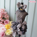 Wooflink Midnight Sonata Dress in Gray