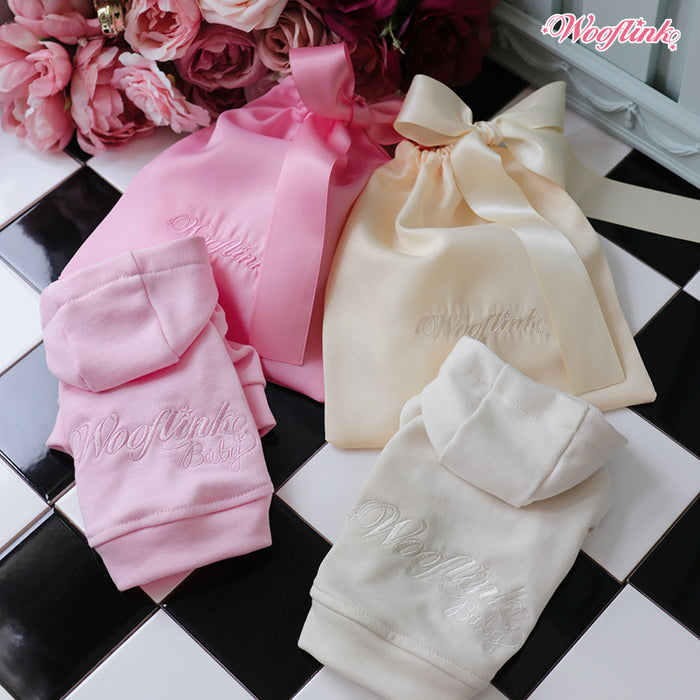Wooflink Milkshake Hoodie in Vanilla