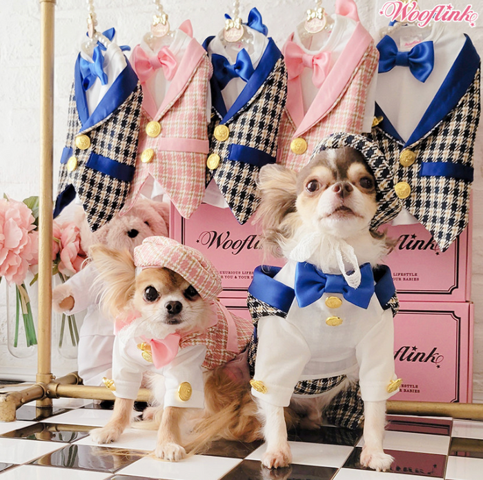 Wooflink Party Season Tux - Pink