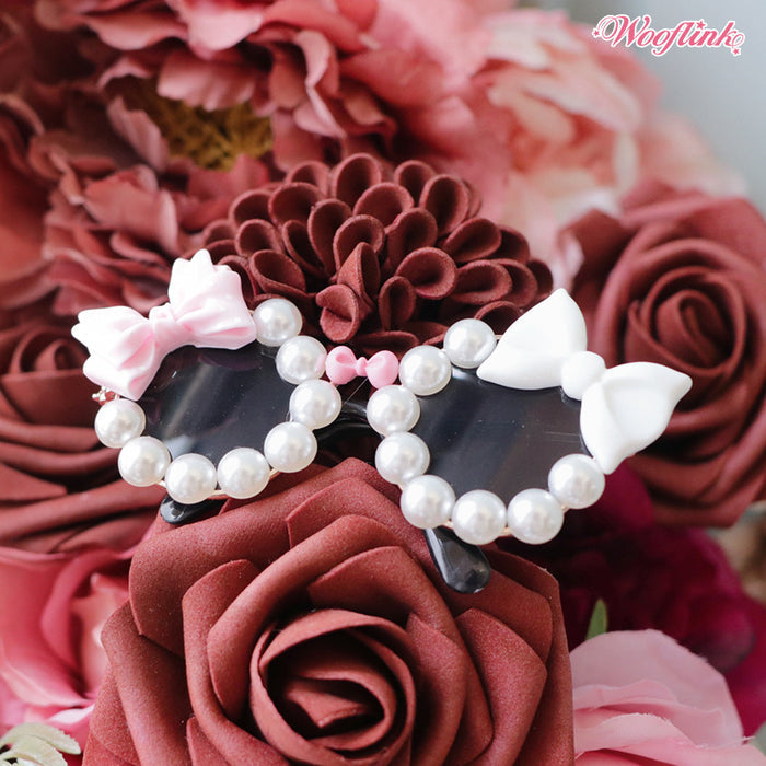 Wooflink Polka Polka Bow Sunglasses in 2 Colors
