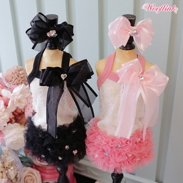 Wooflink Stardust Dress in Black