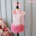Wooflink Stardust Dress in Pink