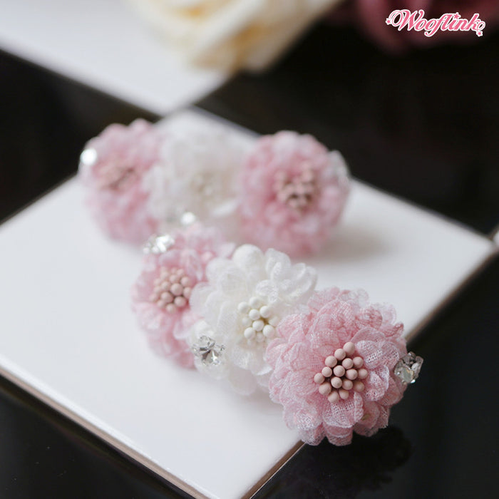 Wooflink Summer Flowers Hairclip