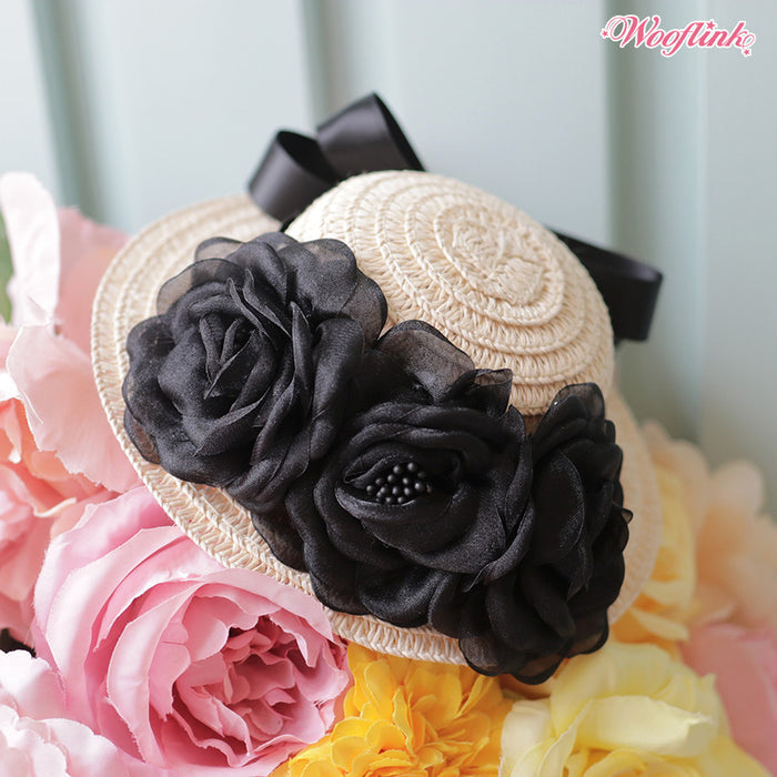 Wooflink Sunny Days Straw Hat in 3 Colors