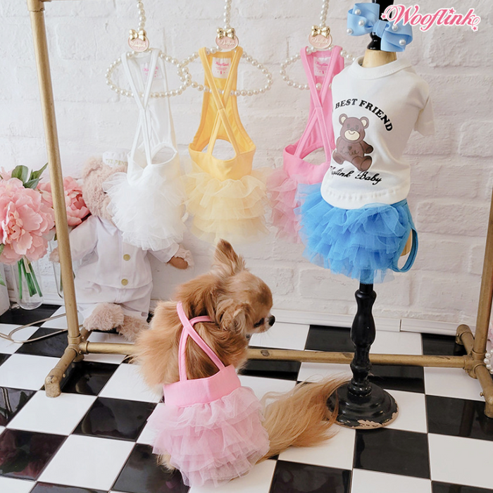 Wooflink Tulle Shorts - Blue